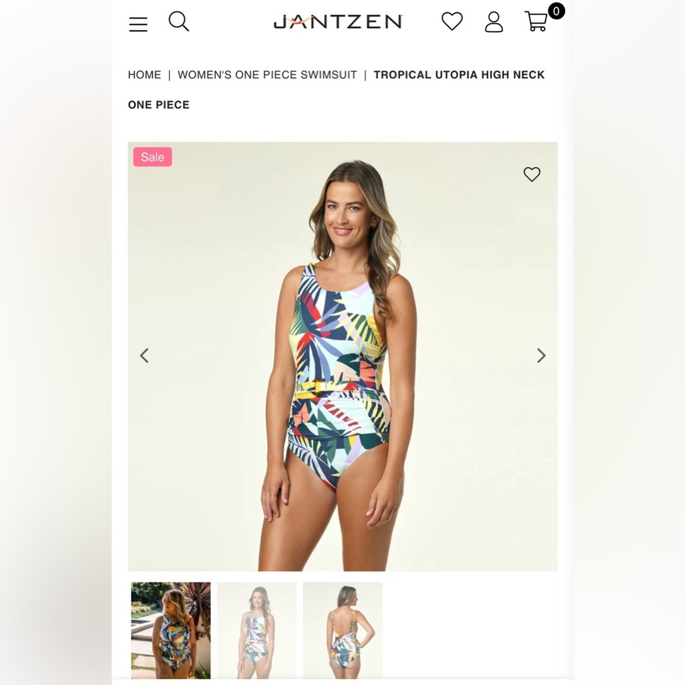 Jantzen one piece swimsuit